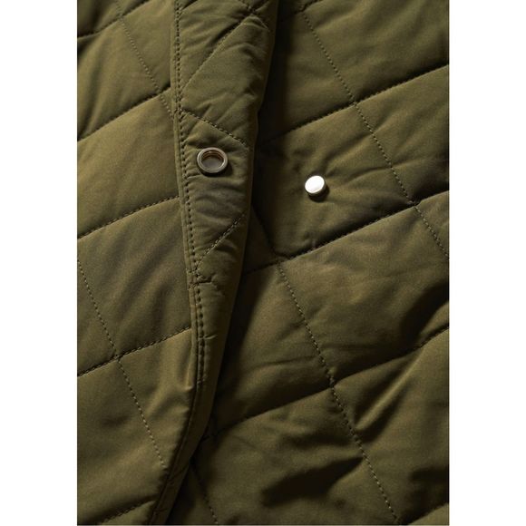 Mango Oversize Quilted Coat Khaki - Picture 8 of 12